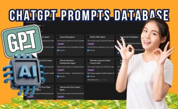 2500+ ChatGPT Prompts Database
