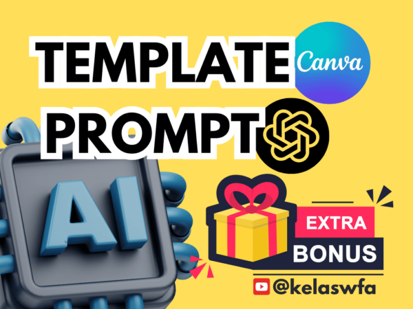 Template Canva Thank You Page dan Prompt Listing Produk Digital (Bonus KelasWFA)
