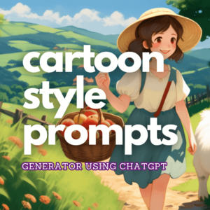 Cartoon Style Prompt Generator - Midjourney, Leonardo AI, Dreamina, Dsb