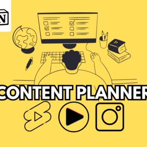 Template Notion: Content Planner Niche Alur Cerita Film di Shorts, TikTok, Reels