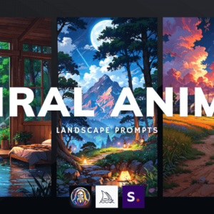 25 Prompt Anime Landscape Siap Pakai