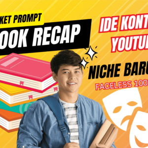 Paket Prompt Book Recap YouTube Channel