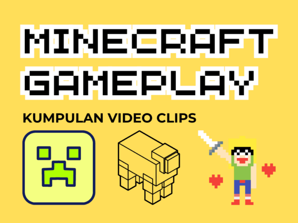 Koleksi Video Klip Gameplay Minecraft Siap Pakai!